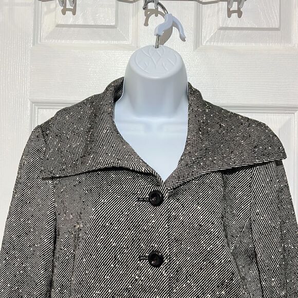 Sandro wool tweed blazer size M - Picture 2 of 7